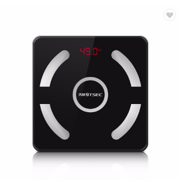 Alibaba Online Shopping 6mm Glass Smart Bluetooth Personal Digital Weight Body Fat Weighing BMI Bathroom Scale With USB Output