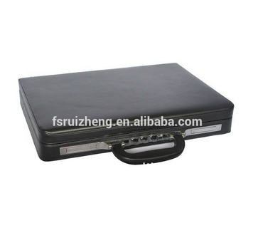 Fischer's new classic PU leather carrying accessory case high-end business briefcase