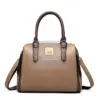 factory custom printed handbag wood handle toe bag canvas wholesale price large canvas handbag