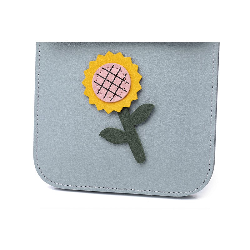 2022 new flower shoulder cross-body PU small square bag one-shoulder large capacity handbag