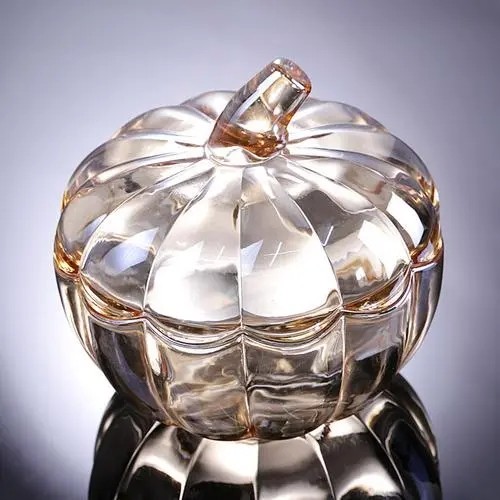 Exquisite home accessories, small pumpkin glass crafts, gifts for friends and friends as a great choice