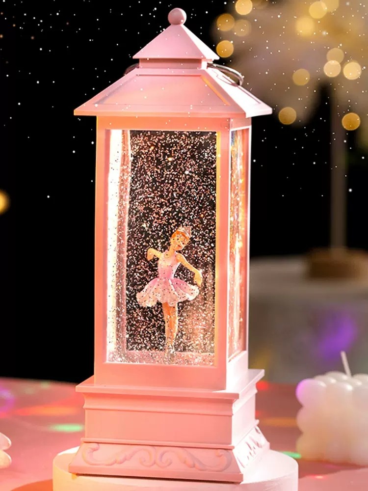 Girls' Children's Day Girls' Music Box Music box Girls' Crystal ball Princess Birthday Gift Rotatable
