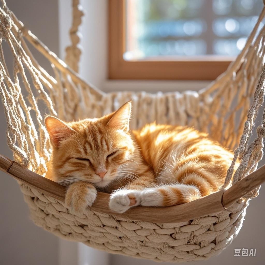 Essential for Cats Comfortable and Soft Cat Hammock a Great Choice for Your Lovely Pet's Leisure