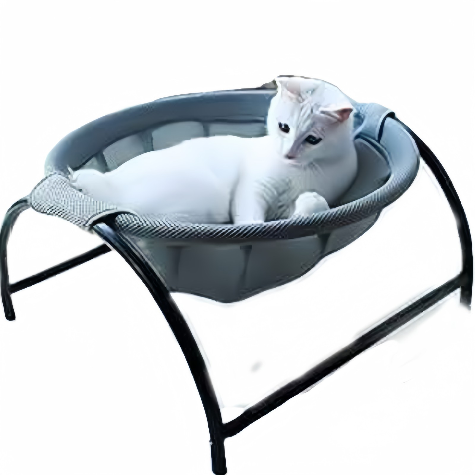 Cat Bed Dog/Pet Hammock Bed Free-Standing Cat Sleeping Cat Supplies Pet Supplies Whole Wash Stable & Breathable Easy Assembly Indoors Outdoors, 16.9 in x 16.9 in x 9.5 in