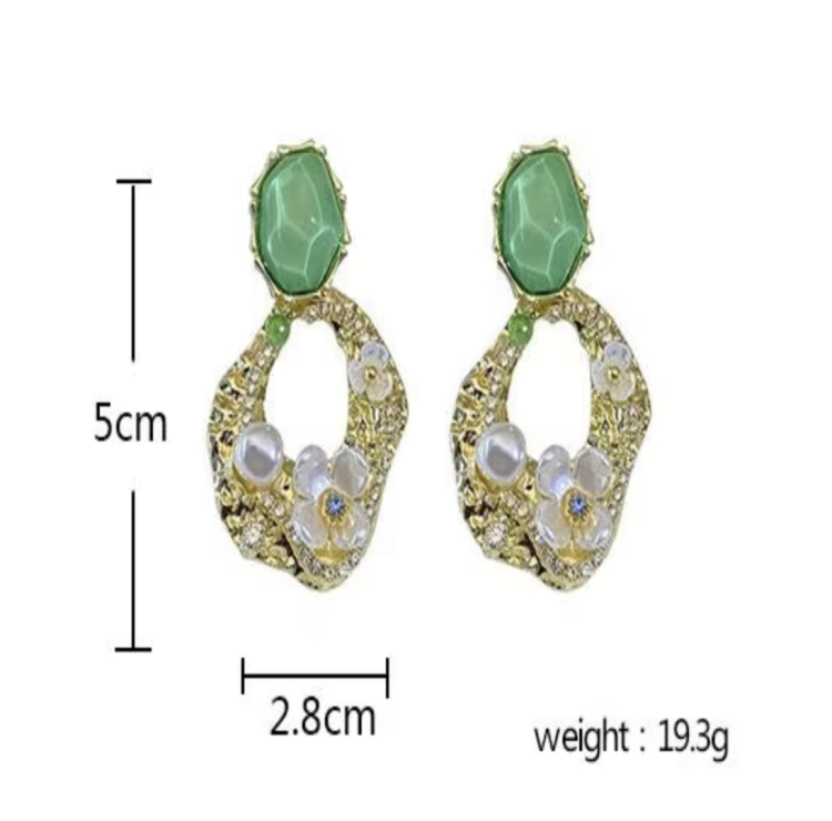 Elegant Sterling Silver Earrings with Cubic Zirconia , Hypoallergenic, Lightweight, Perfect for Everyday Wear or Special Occasions