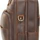 Polare X-Large 18"Full Grain Leather Briefcase For Men Business Travel Case Messenger Bag Fits 17.3"Laptop